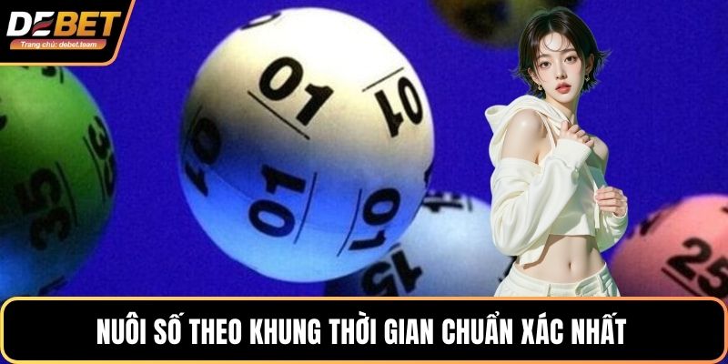 Nuôi số theo khung thời gian chuẩn xác nhất